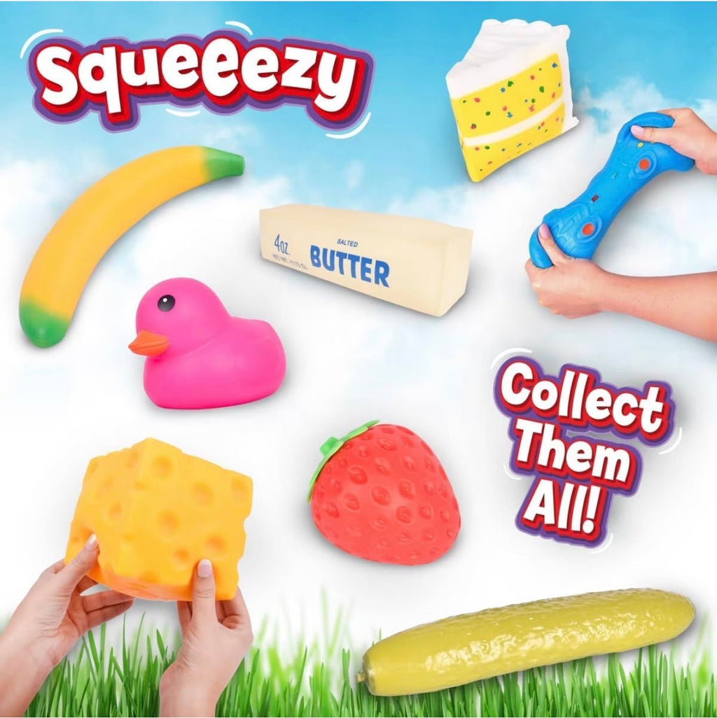 Sunny Days Squeeezy Strawberry Squishy Toy