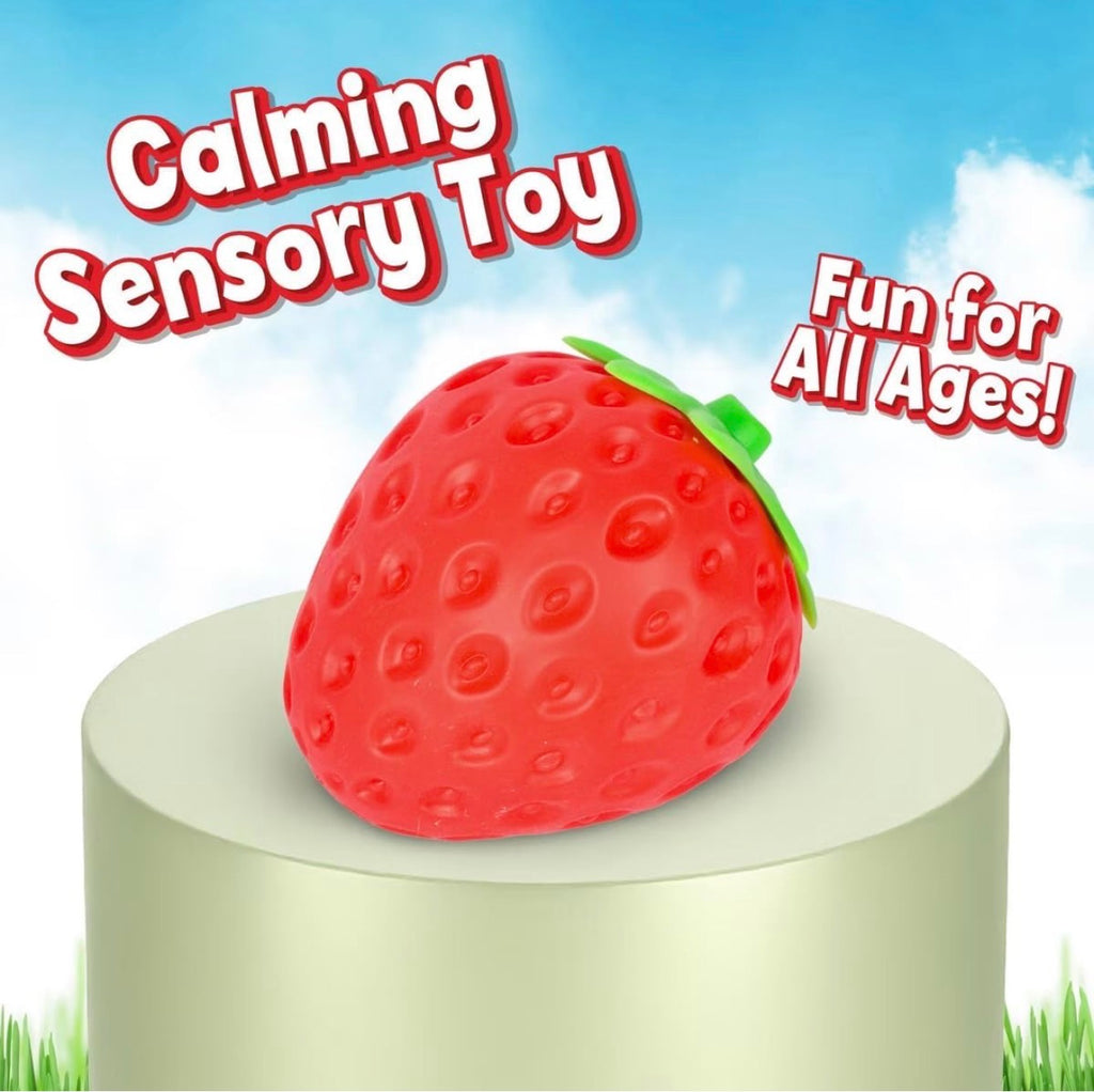 Sunny Days Squeeezy Strawberry Squishy Toy