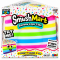 SmushMart Rainbow Layer Cake Scented Squishy – Jumbo Sensory Toy
