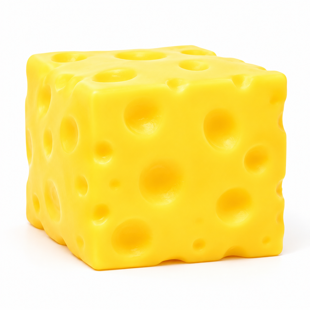 SmushMart Cheese Squishy – Jumbo Sensory Stress & Fidget Toy