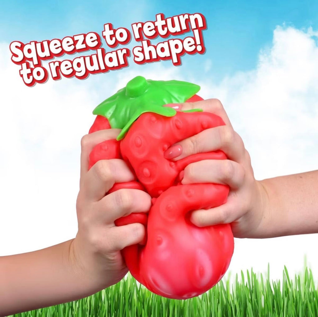 Sunny Days Squeeezy Strawberry Squishy Toy