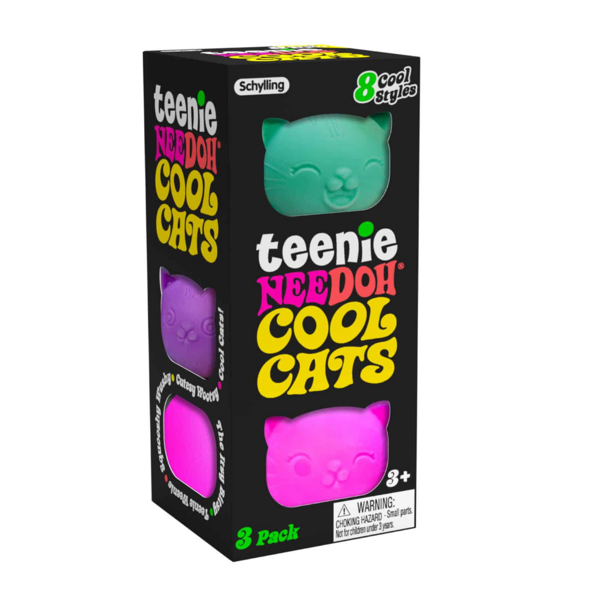 Needoh Teenie Cool Cats (Random Color)