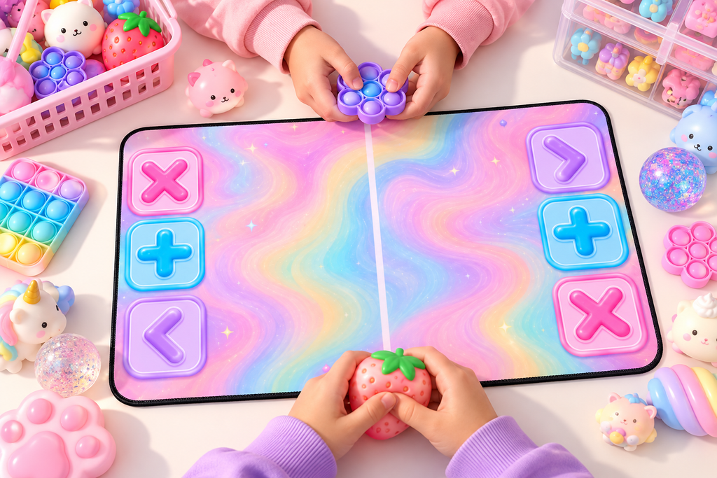 Fidget Trading Mat Squishy Board