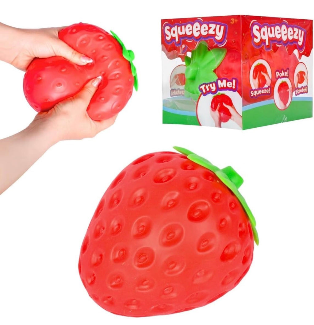 Sunny Days Squeeezy Strawberry Squishy Toy