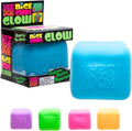 Schylling NeeDoh Nice Cube Glow – Glow in the Dark Squishy Sensory Fidget Toy